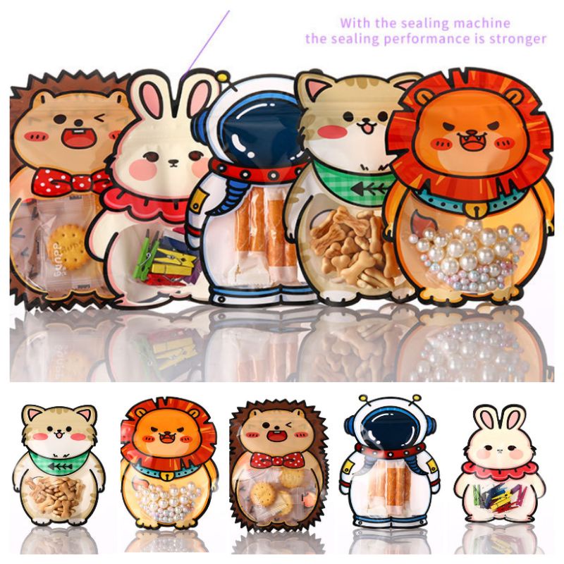 (PZ19) Plastik Ziplock Cookie 5 Motif