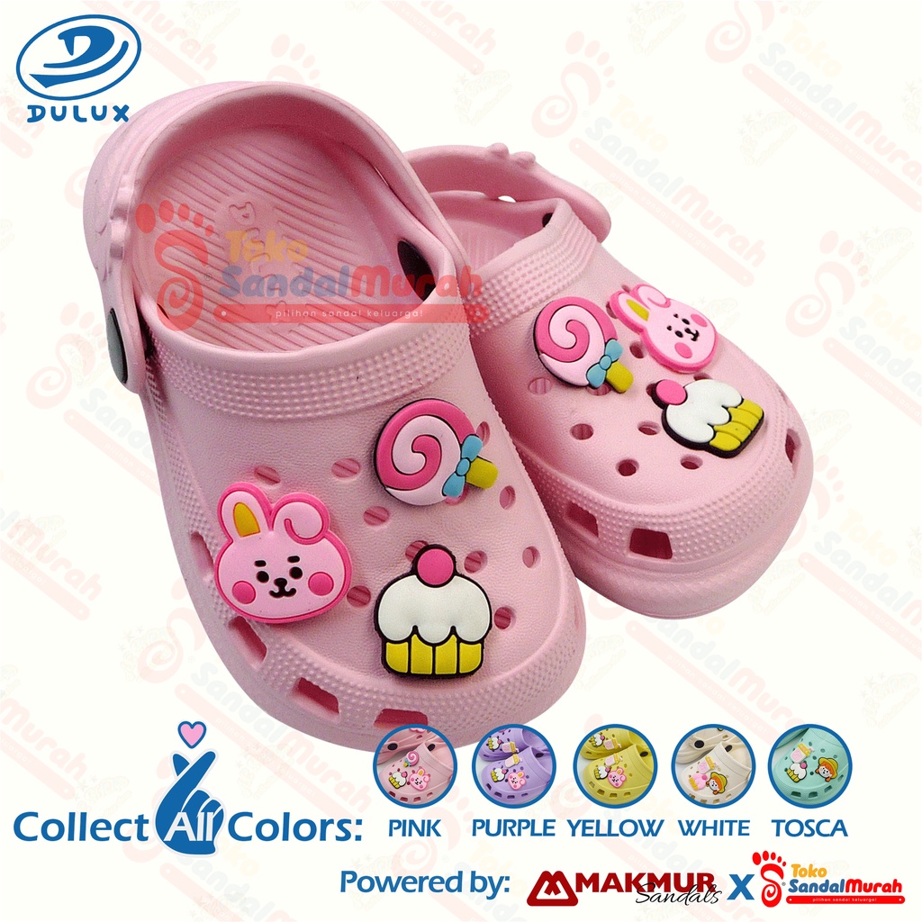 Toko Sandal Murah - Sendal Baim Anak Lucu Uk 26-30 / Sendal Baim Tali Belakang / Sendal Anak BT21 / Sendal Anak Karakter Kartun / Sendal Anak Ringan / Sendal Anak Bermain / [ Toko Sandal Murah M 805 ]