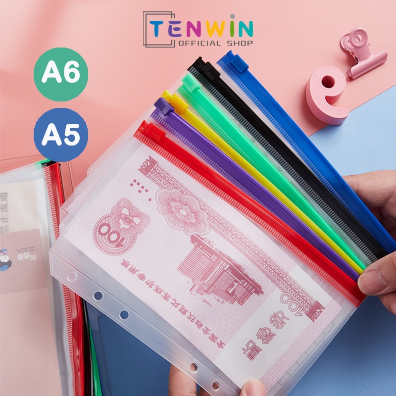 ZIPLOCK BINDER dompet khusus tabungan target savemoney/Kantong Penyimpanan Tagihan/Binder Divider/Zi