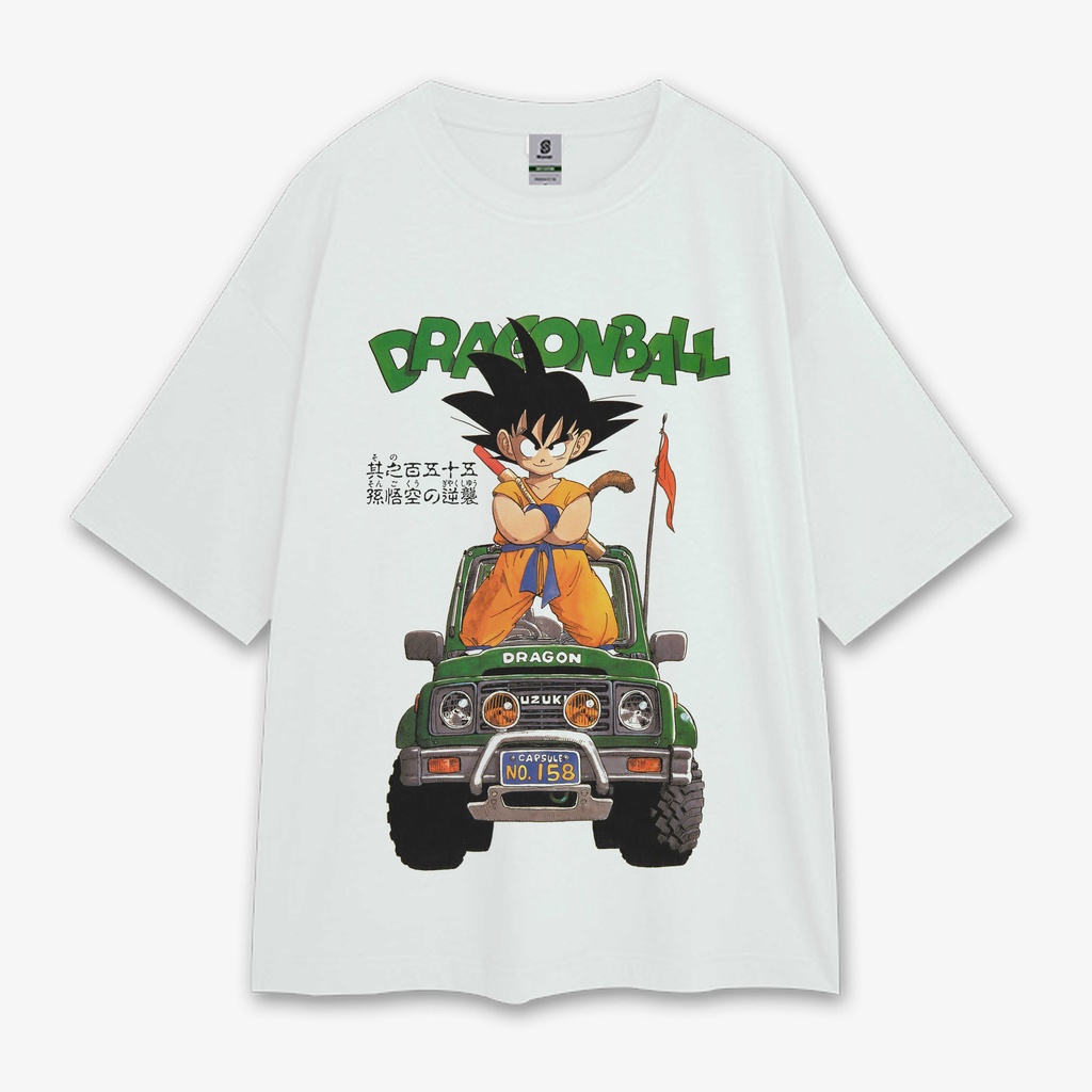Dragon Ball Style Oversize Tee T-shirt