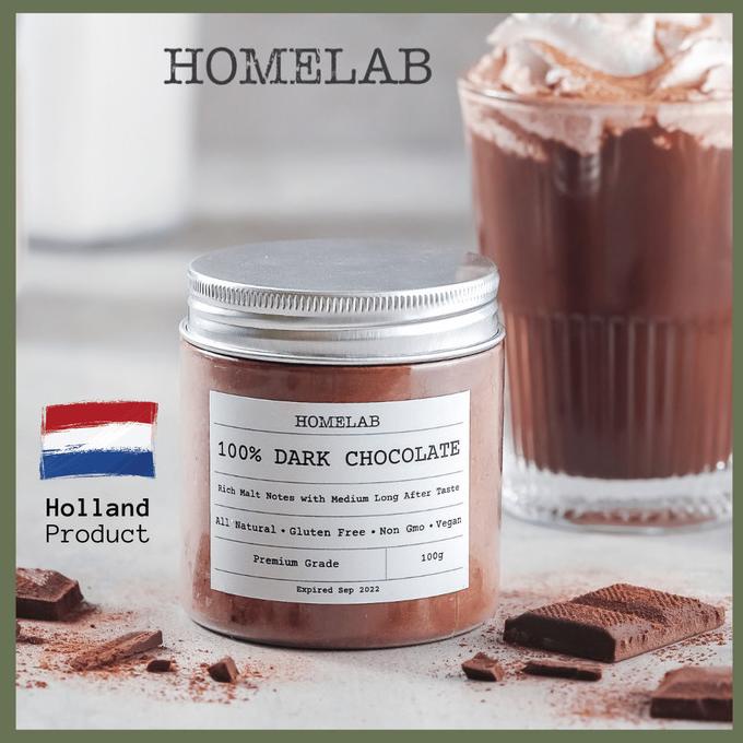 

DISKON 100% DARK CHOCOLATE POWDER / BUBUK COKLAT ASLI PREMIUM 100G TERBAIK