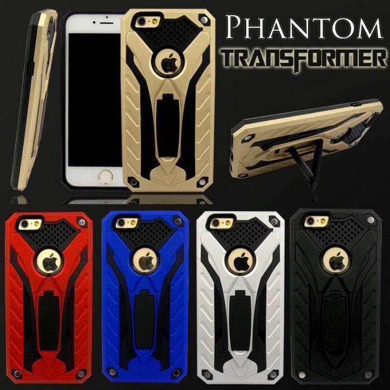 CASE IRON KICK STAND ARMOR PHANTOM TRANSFORMER SAMSUNG J1ACE J2 J2PRO J2PRIME J3PRO J5  J5 PRIME J62