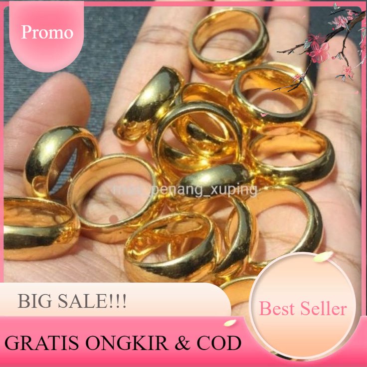 CINCIN REPLIKA EMAS / CINCIN TUNANGAN POLOS