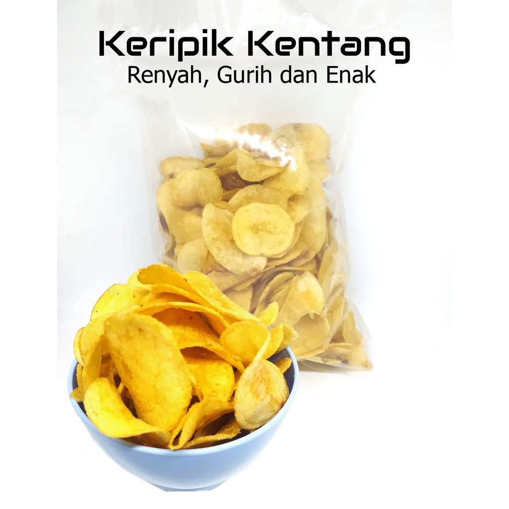 

Keripik Kentang Original Rasa Asin 250gr