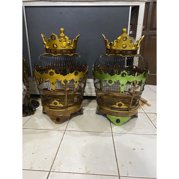 kandang perkutut / sangkar burung jemur