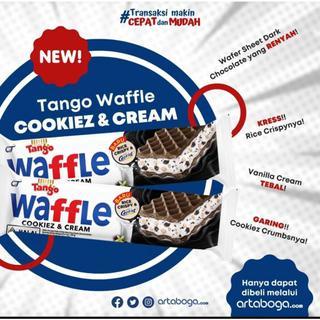 ( JSO ) TANGO WAFFLE CHOCO HAZELNUT / COOKIEZ AND CREAM / COKLAT WAFER TANGO RENYAH ECER