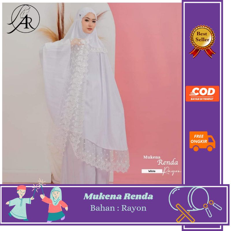 MUKENA ARRAFI||MUKENA RENDA ARRAFI ||MUKENA RAYON ARRAFI ADEM