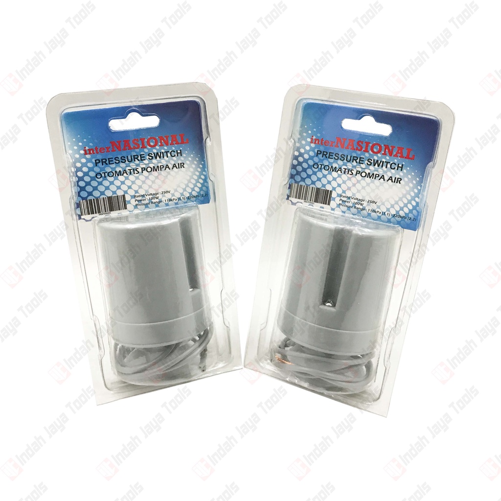 INTER NASIONAL Otomatis Pompa Air DOUBLE Platina - Pressure Switch