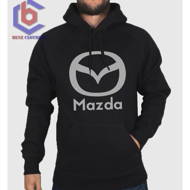 Jaket Hoodie Sweater Mazda Outerwear Pria Wanita Jumper Fleece Sablon Polos