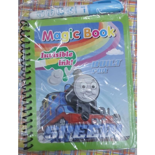 Magic Water Book / Book Water / Buku Mewarnai Ajaib / Magic Water Pen