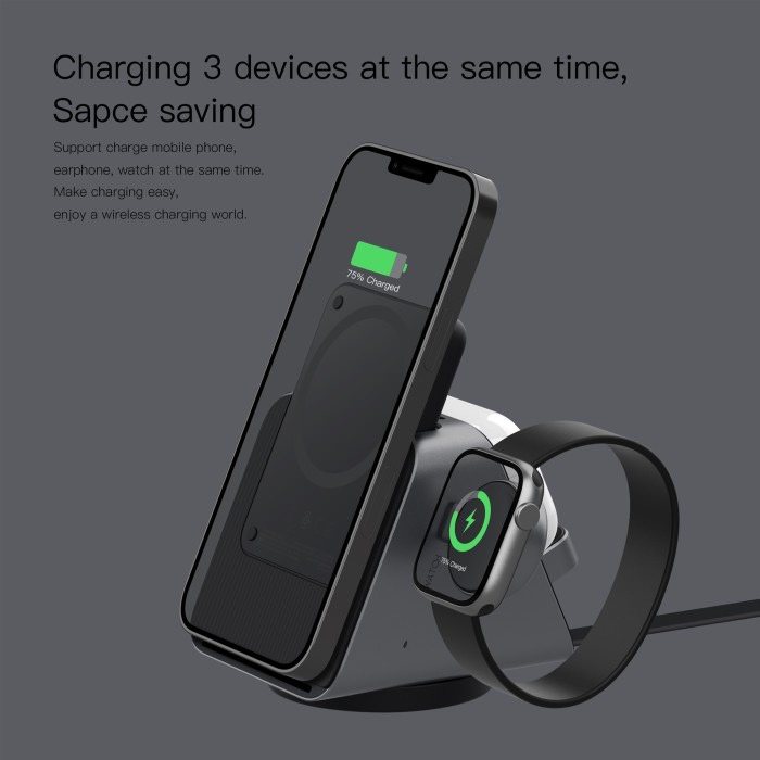 KIIP EW50S Wireless Charging PD Base Powerbank Magsafe - Multifunctional Wireless Charging Base Garansi Resmi 1 Tahun