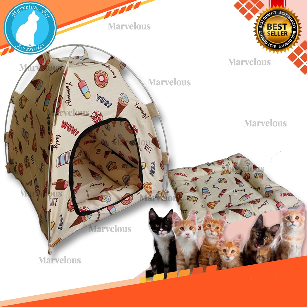 Tenda Kucing Murah Gratis Alas Kasur Tenda Ukuran All Size