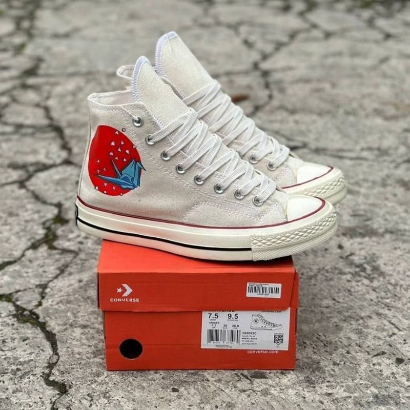 SEPATU CONVERSE 70S HI FLYING HAWK STUDIO & SIMPLE UNION KAIUN PREMIUM BNIB