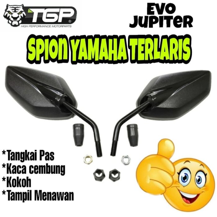 bisa cod aman terpercaya KACA SPION TGP EVO JUPITER NMAX AEROX MIO M3 JUPITER MX X RIDE CEMBUNG - PA