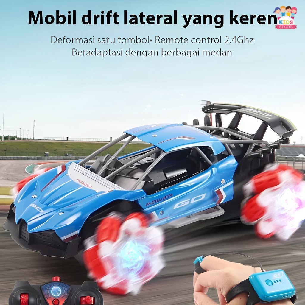 Mainan Mobil Remote Control Drift 4WD | Mainan Anak Laki Laki Mobil Mobilan Shift Drift Car | Kado Ulang Tahun Anak Cowok