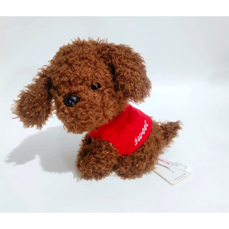 Boneka Anjing Miniso Dog Original Miniso Life Plush Doll