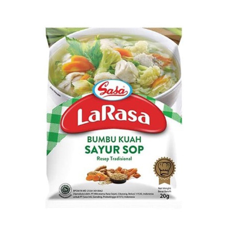 

Sasa Larasa Bumbu Sayur Sop 20Gr