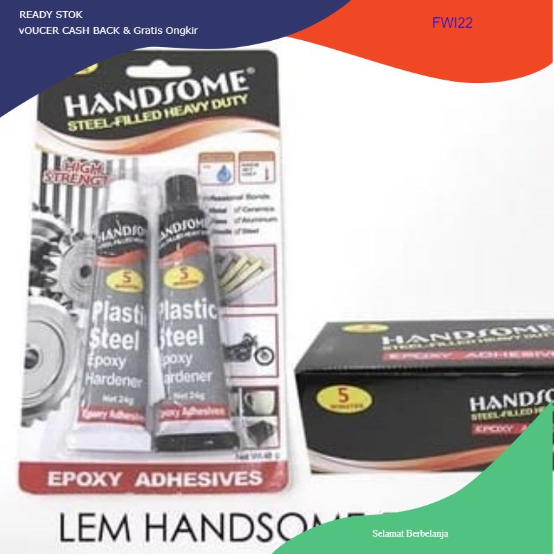 

HANDSOME LEM BESI EPOXY 5 MENIT