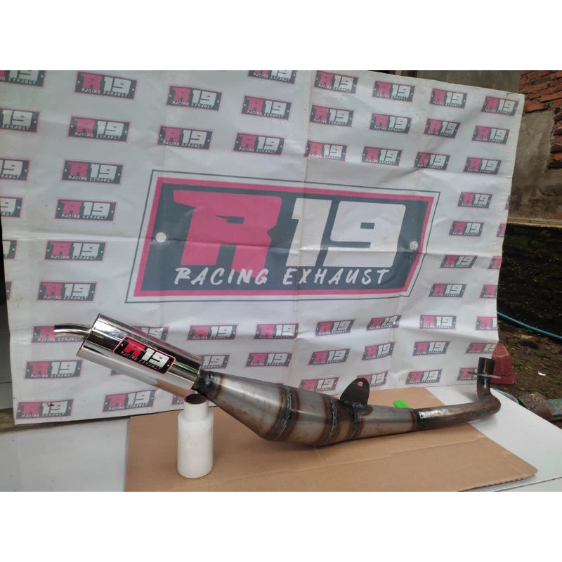 Knalpot racing standar suzuki Tornado gs original r19