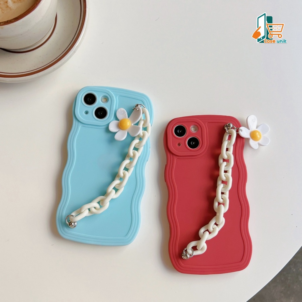 SOFTCASE WAVY WAVE GELOMBANG WARNA RANTAI FOR VIVO Y51 2020 Y53S Y53 Y75 5G Y55 5G T1 Y50 Y30 Y30I Y83 Y91 Y95 Y93 CS5105