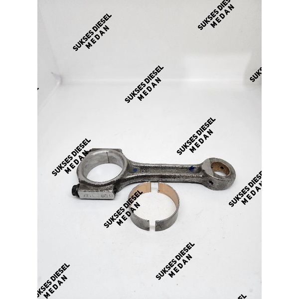Conrod Assy Stang Seher Piston 2V80 KDE12STA KDE12EA Mesin Genset Kipor 2 Cylinder
