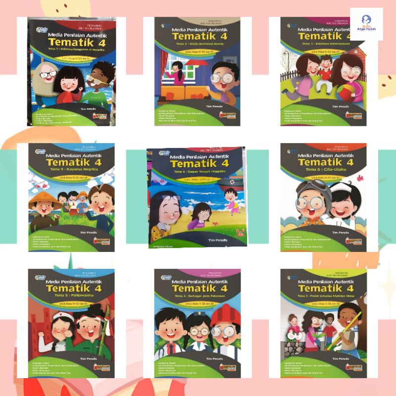 MEDIA PENILAIAN AUTENTIK TEMATIK SD KELAS 4 Tema 1 2 3 4 5 6 7 8 9