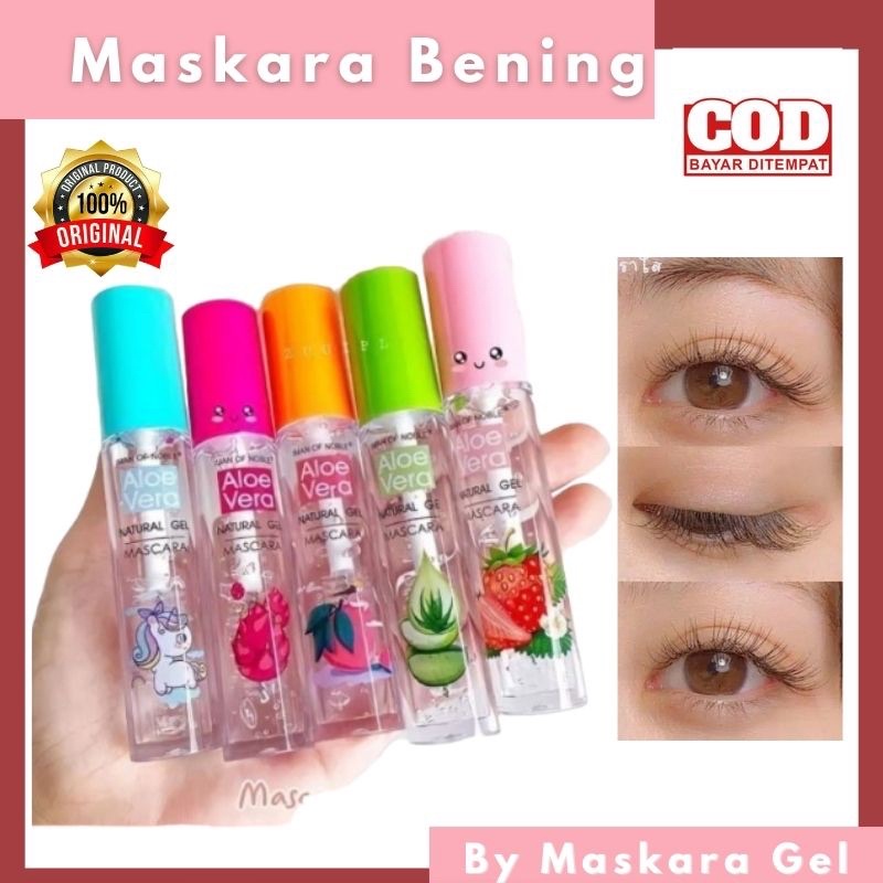 MASKARA BENING BANGKOK VITAMIN MATA PELENTIK BULU MATA MASCARA CLEAR GEL Masker Wash Off Rain