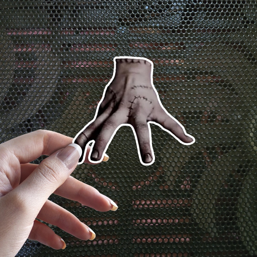 

Sticker Decal Vinyl Tahan Air Thing Wednesday Zombie Hand