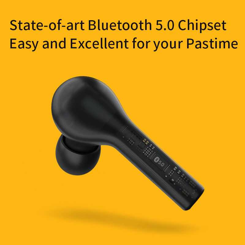 Bluetooth Earphone with Charging Case - QCY-T5