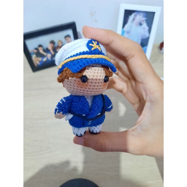Amigurumi Captain Seokjin (Kim Seokjin) | Amigurumi