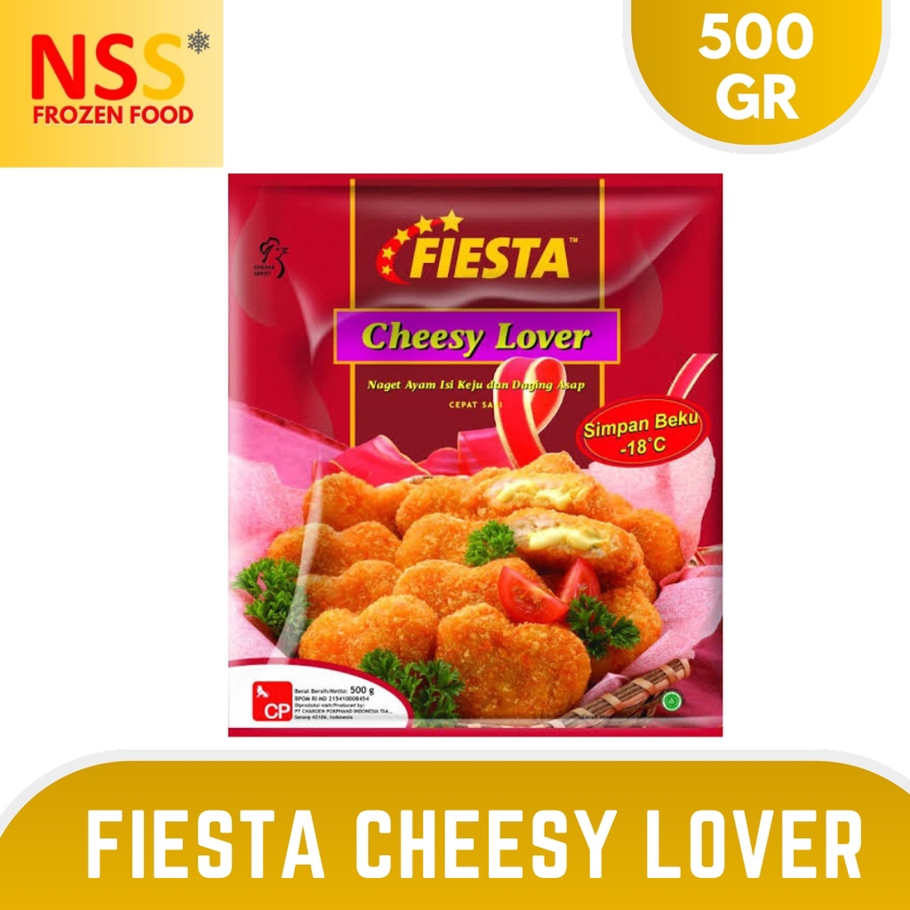 

FIESTA CHEESY LOVER 500 GR X 10