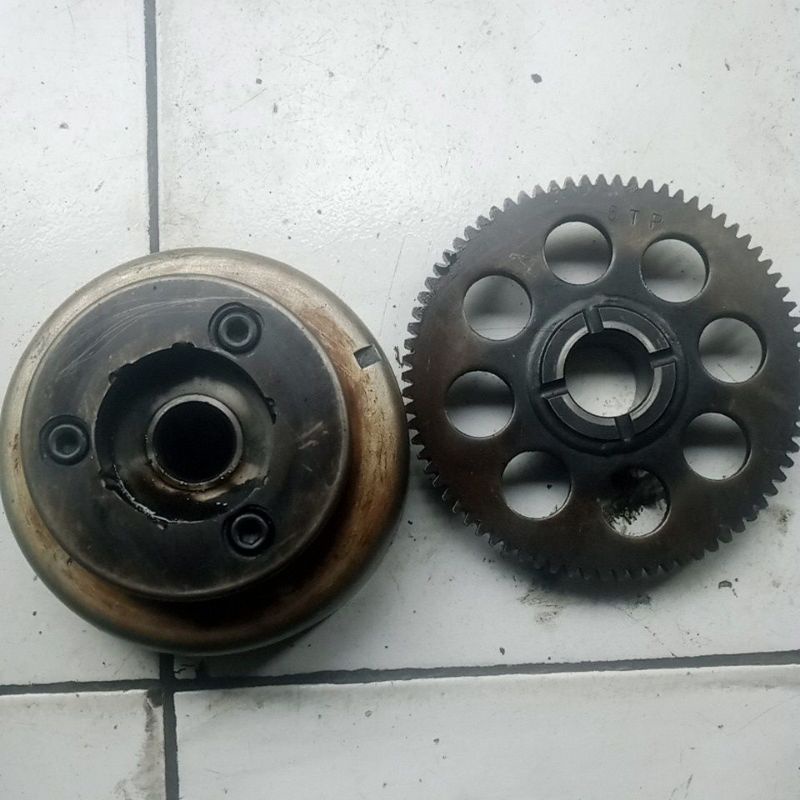 magnet mahnit + one way gir stater besar Yamaha Vega ZR / Jupiter Lorenzo