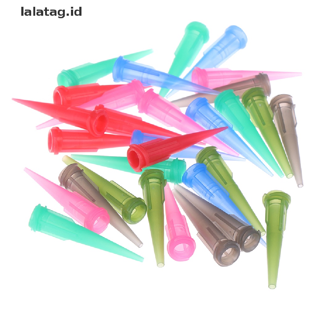 [lalatag] 30pcs TT Tapered Tips Pasta Solder Perekat Lem Dispenser 14-25GA [ID]