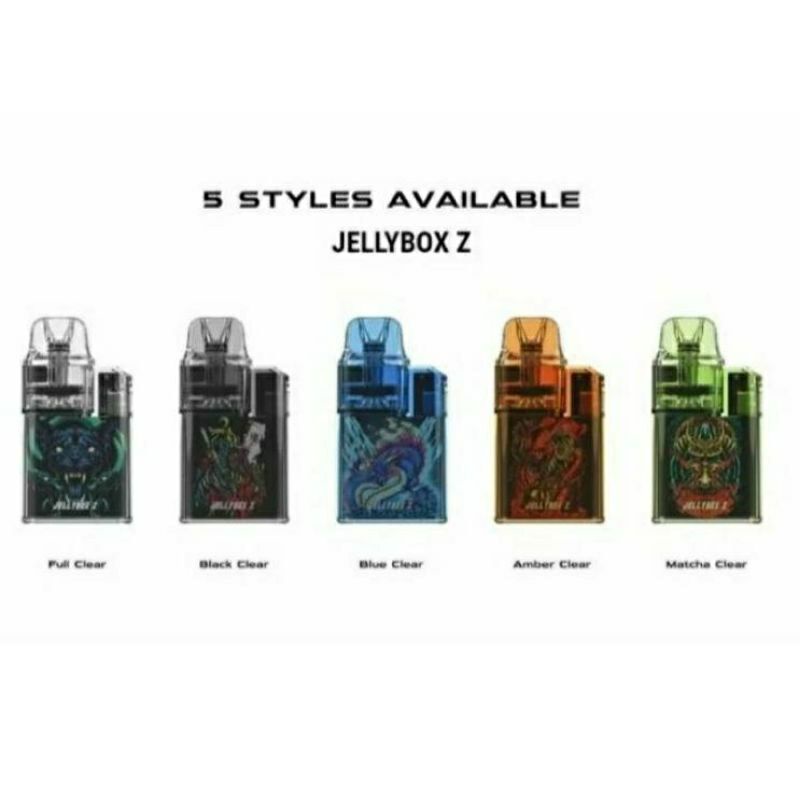 Elektronik kecil dan elektronik lainnya COD NEW VAPOOR VAPEE 5 STYLES AVAILABLE JELLYBOX Z SIAP PAKE Jaya22 lagi promo