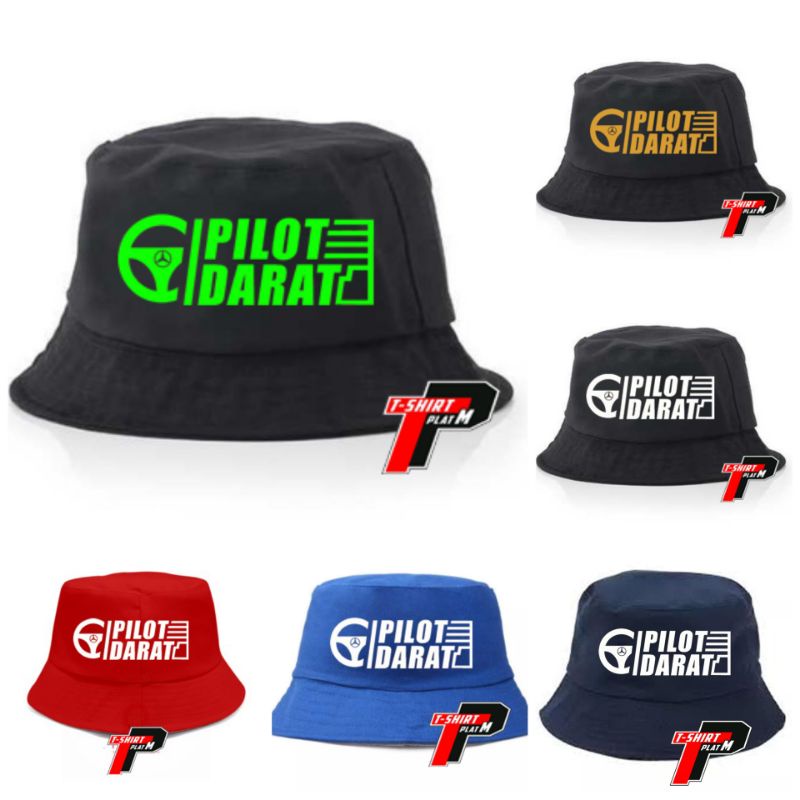 Topi Pilot Darat Bucket