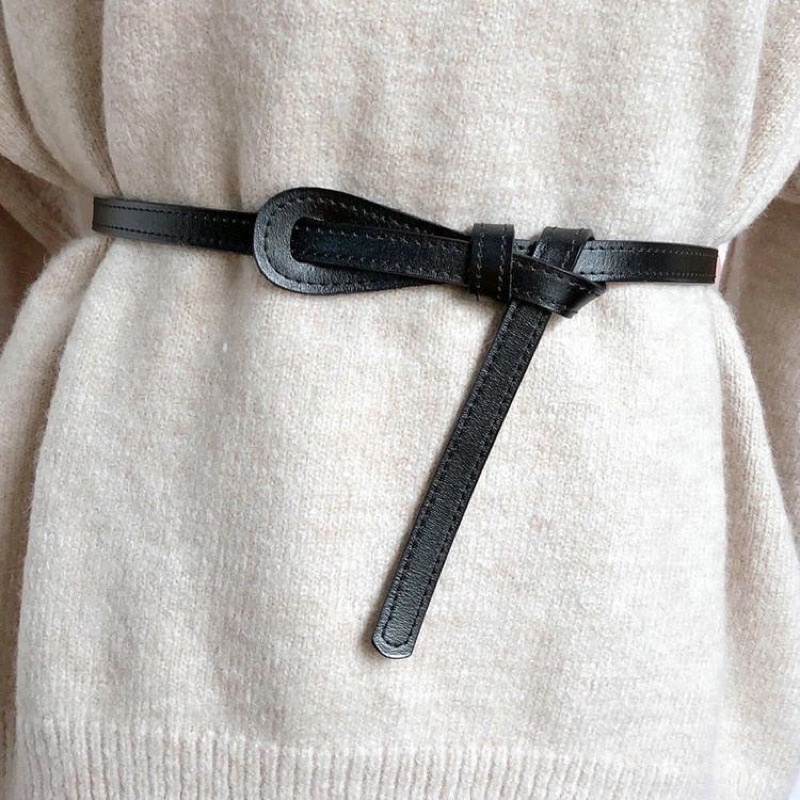 ribbon leather belt / obi belt ikat pinggang wanita / ikat pinggang gamis