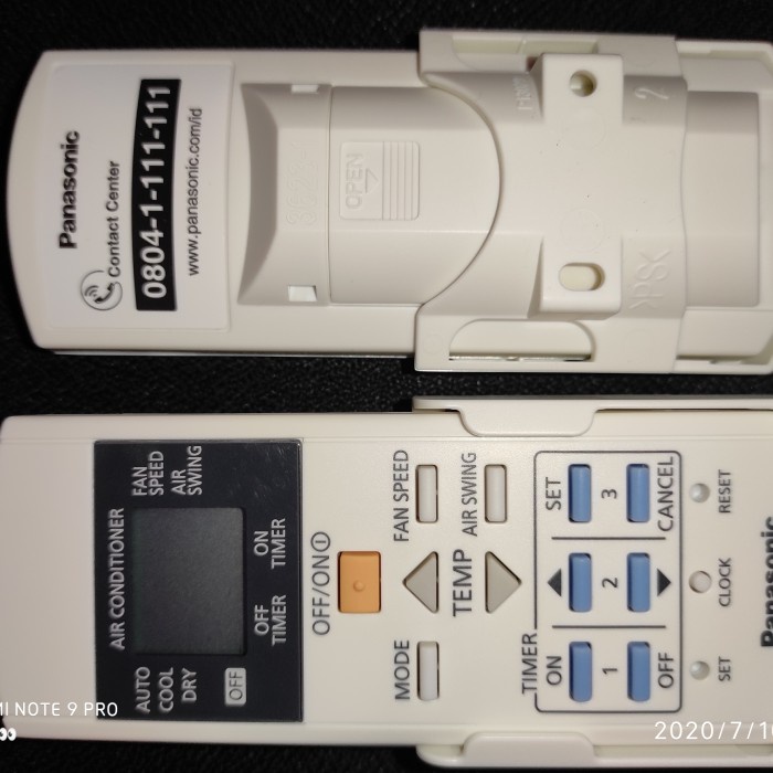 Rwk Remote Ac Panasonic Original 100% 4625 Remot Panasonic Ac