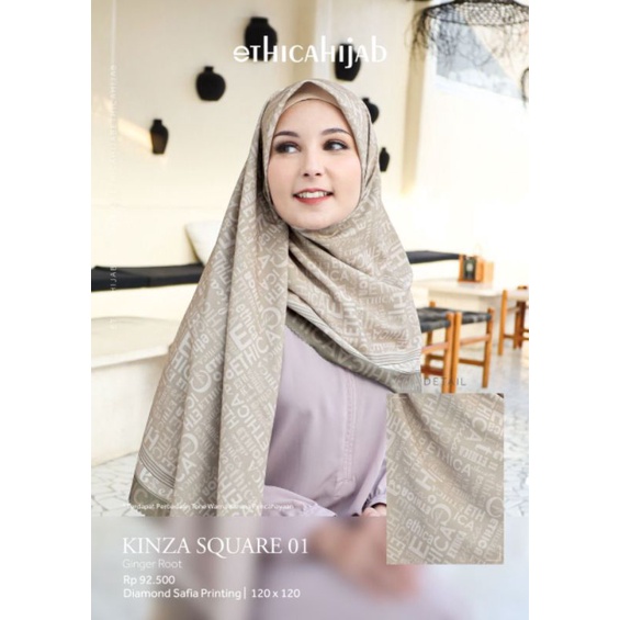 Ethica Hijab Kinza Square 01