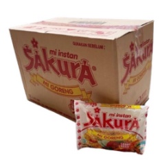 MIE SAKURA GORENG 1 DUS / ISI 40 BUNGKUS