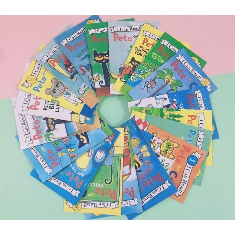 Pete the cat / I can read beginner / buku cerita anak bahasa inggris/ kids bedtime stories / buku ba