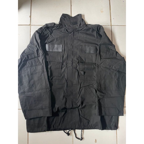 JAKET HITAM POLOS JATAH BRIMOB POLRI