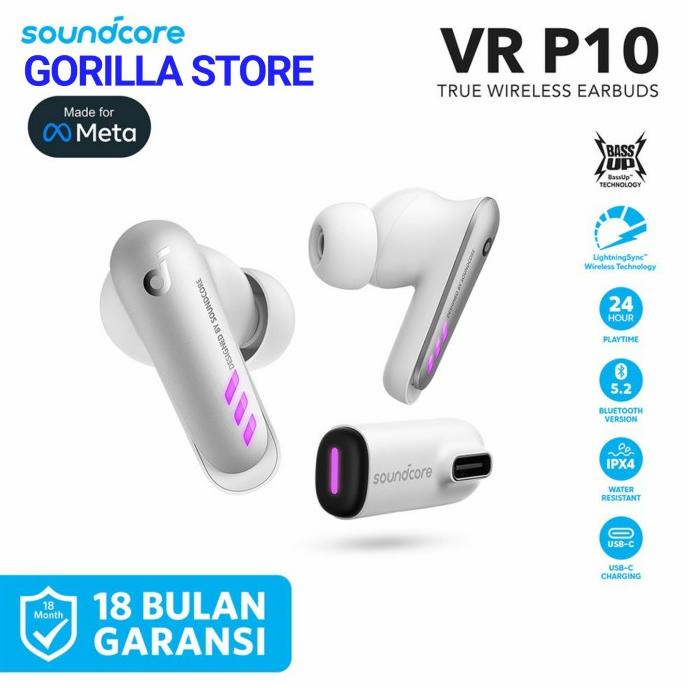 Anker Soundcore VR P10 Wireless Gaming Earphone TWS Oculus Quest A3850