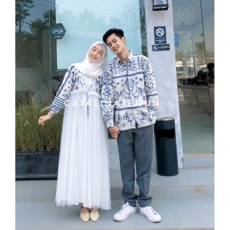 Set Baju Couple Tenun Sumba