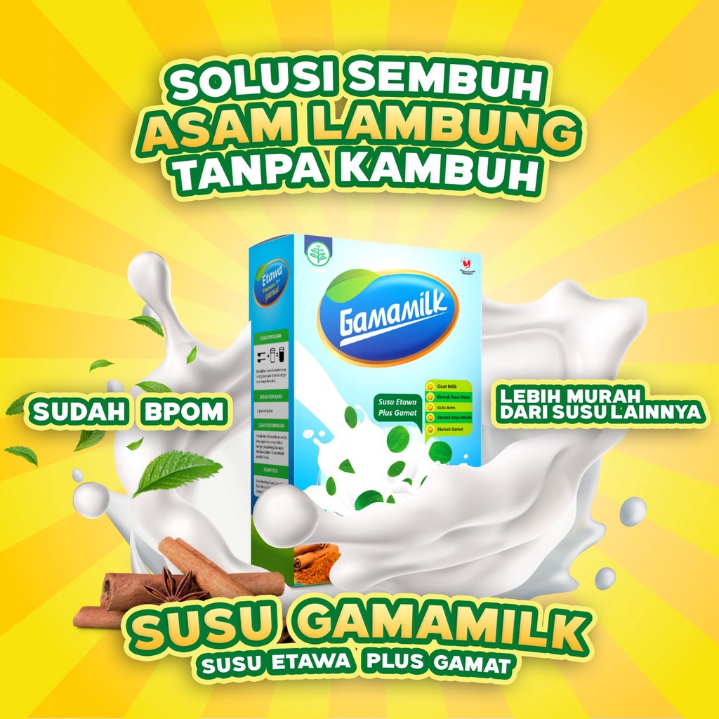 Susu Etawa Gamat Gamamilk Bundling paket 20 BOX Harga lebih Murah!