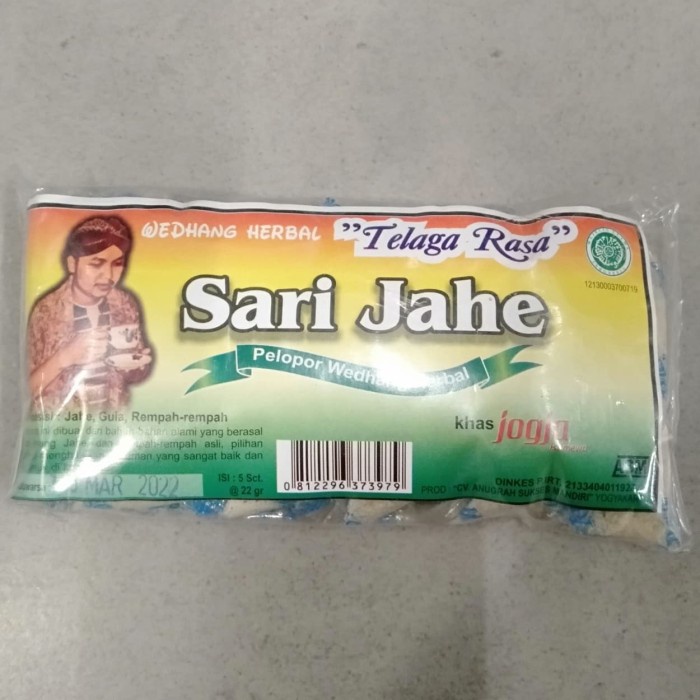 

Terlaris ✨ - wadang sari jahe minuman tradisional telaga rasa 5x22gr pack 2.1.23