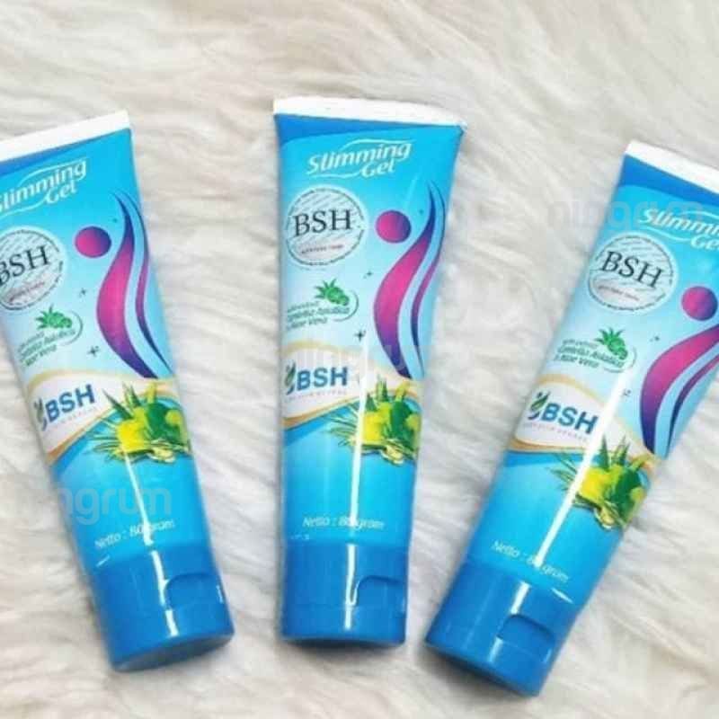 Ningrum - HANASUI BSH Body Slim Herbal Slimming Gel | Pelangsing Penghancur Lemak Original BPOM - 5034