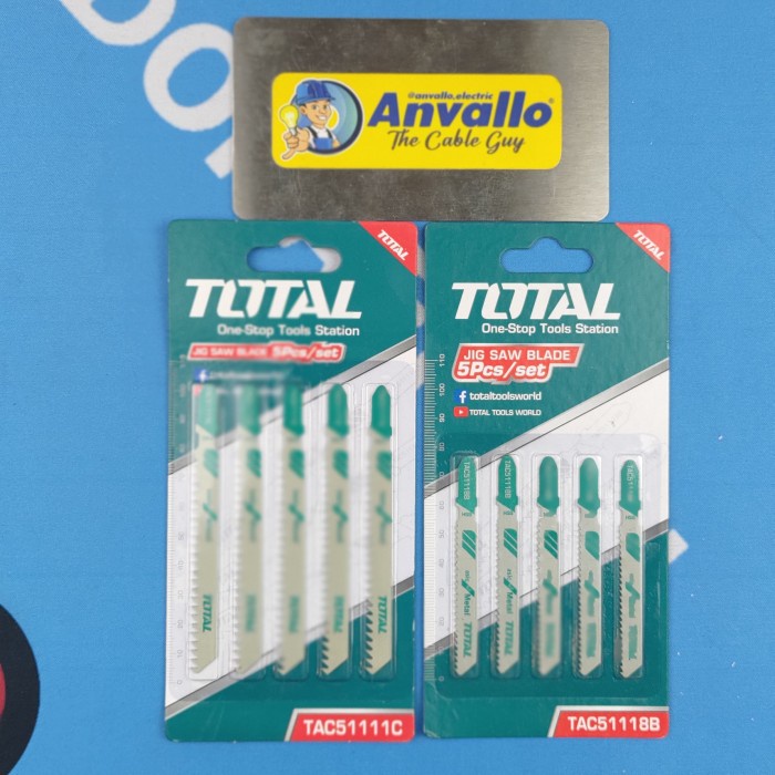 Jigsaw Blade  Mata Gergaji Jigsaw KAYU BESI  TOTAL