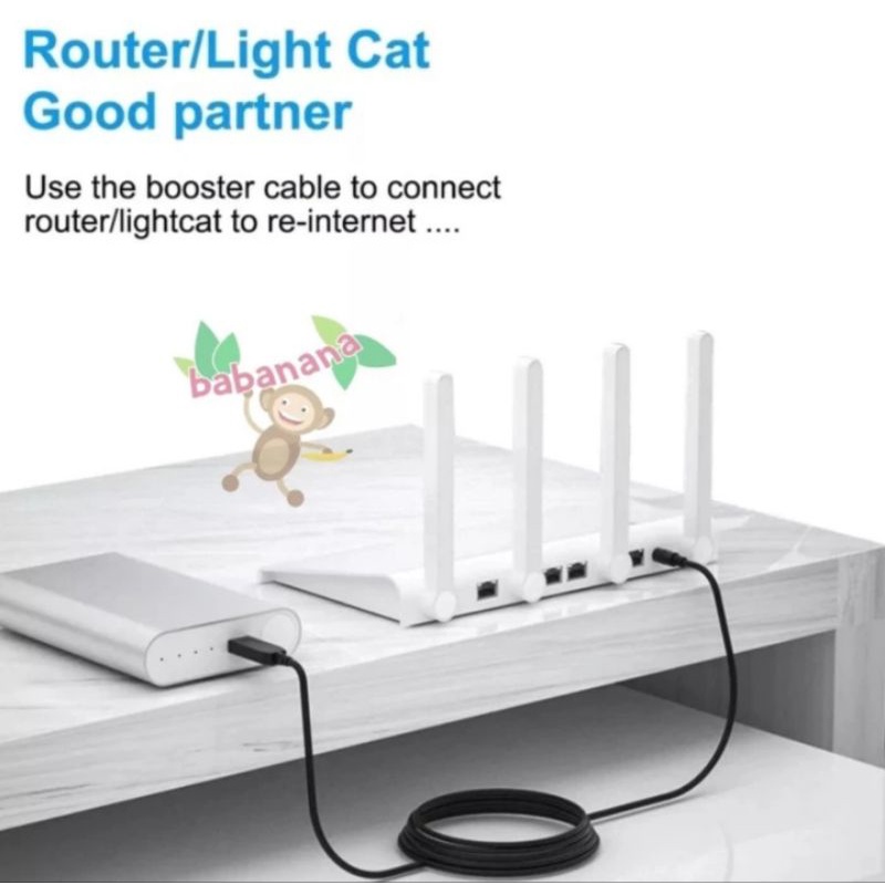 Kabel STEP UP USB 5V to DC 12V 5521 STEPUP Cable Router 5.5 x 2.1mm