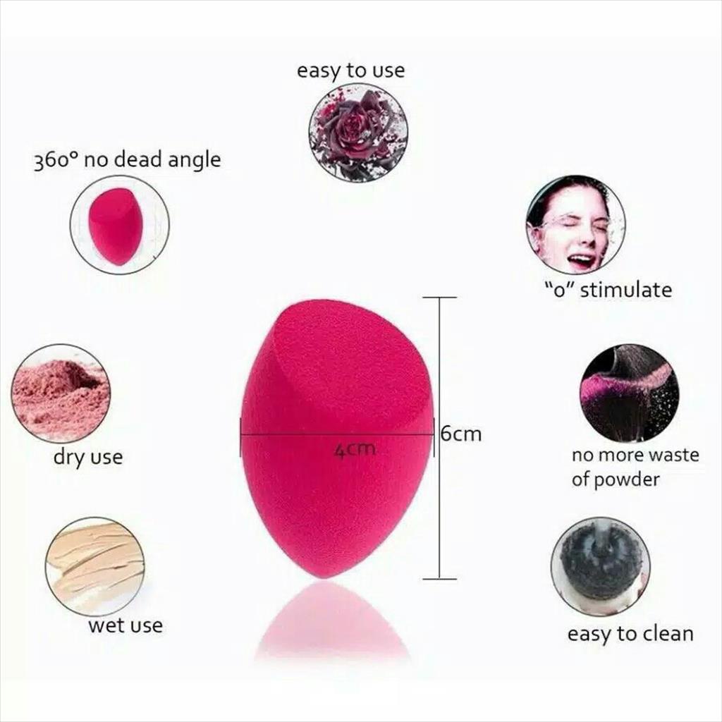 LS 423 - Spon Sponge MakeUp  puff beauty blender Makeup Powder