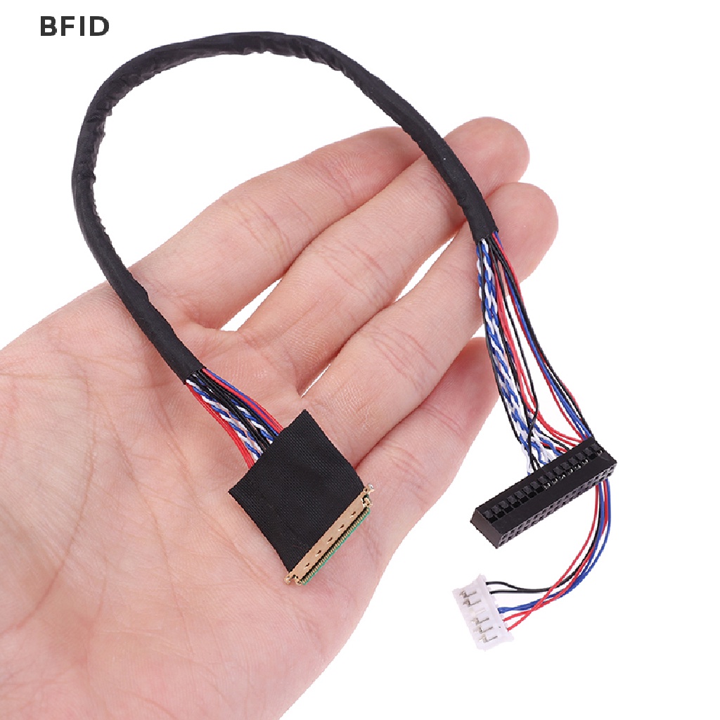 [BFID] 1pc New Arrival Kabel Layar LVDS LCD LED 40pin 1channel 6bit 6bit Untuk Display [ID]